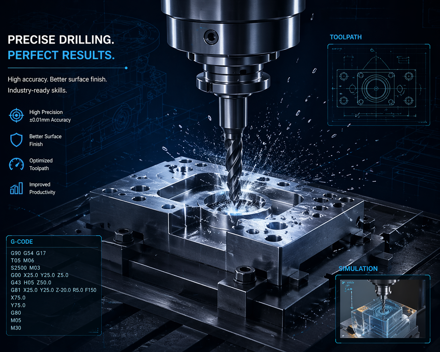 Precision drilling showcase